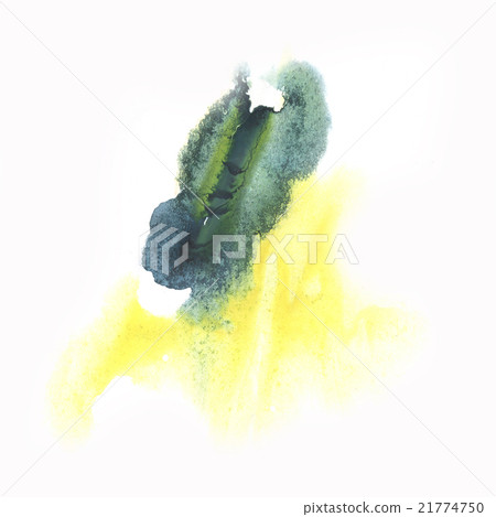 macro spot blotch yellow green texture isolated on macro spot blotch yellow green texture isolated on 21774750