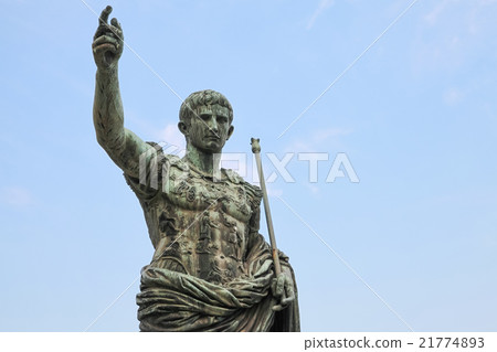Caesar Augustus, statue in Rome, Italy 21774893