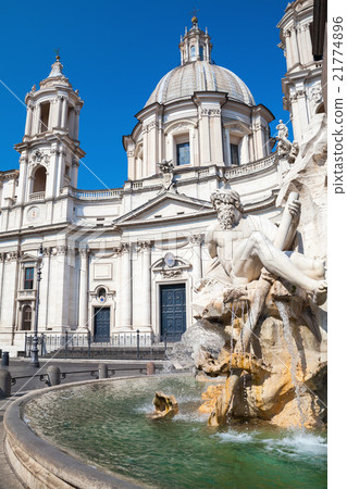 Palazzo Pamphilj, a palace in Piazza Navona 21774896