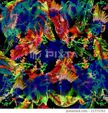 Hand drawn abstract colorful seamless pattern  21775761