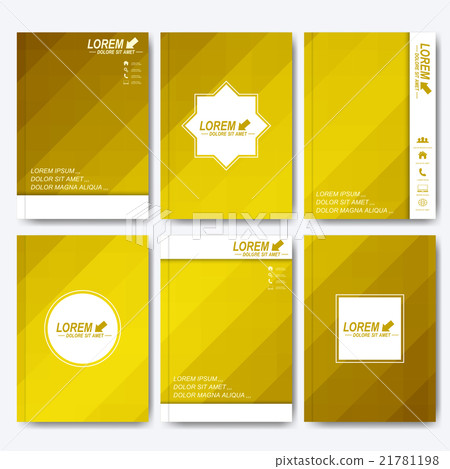 Modern vector templates for brochure, flyer, cover Modern vector templates for brochure, flyer, cover 21781198