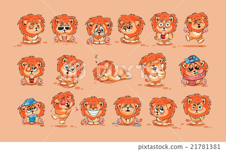 Set of Lion cubs Set of Lion cubs 21781381