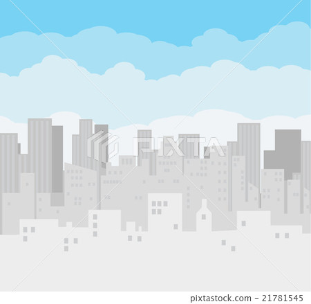Buildings silhouette cityscape. Buildings silhouette cityscape. 21781545