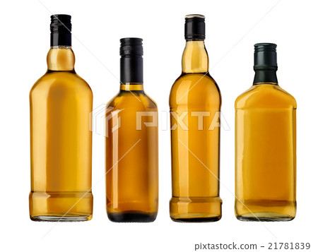 Bottles of whiskey 21781839
