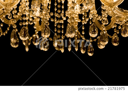 Gallant chandelier with black bottom copyspace 21781975