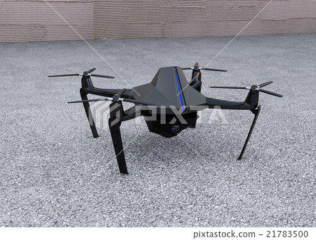 Image of the stealth drones waiting for takeoff Image of the stealth drones waiting for takeoff 21783500