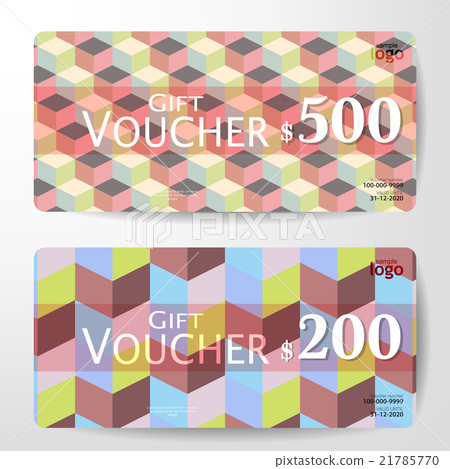 Premium Gift Voucher Template vector illustration Premium Gift Voucher Template vector illustration 21785770
