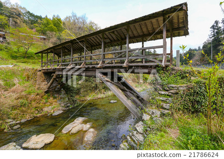 Tamaru Bridge Spring of Uchiko-machi 21786624