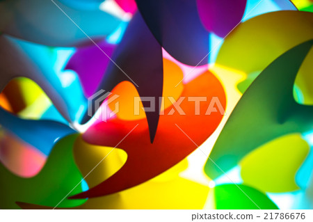 Various colors and shapes blurred background Various colors and shapes blurred background 21786676