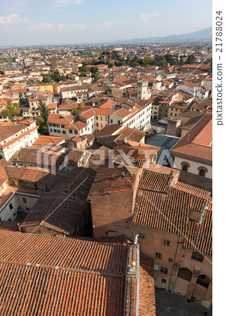 Aerial view of Pistoia Tuscany Italy 21788024