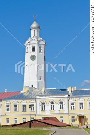 Clock tower in Novgorod Kremlin, Russia Clock tower in Novgorod Kremlin, Russia 21788714
