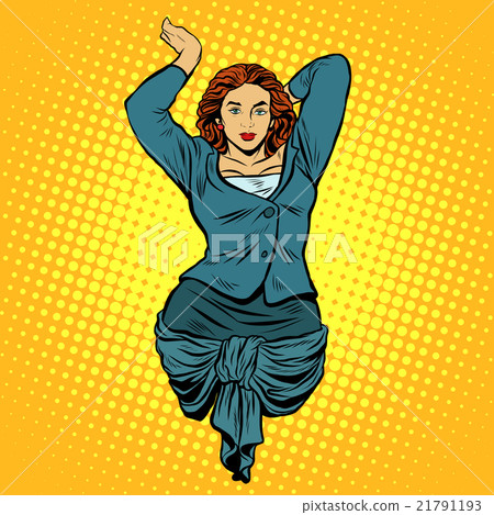 Businesswoman antique Caryatid 21791193