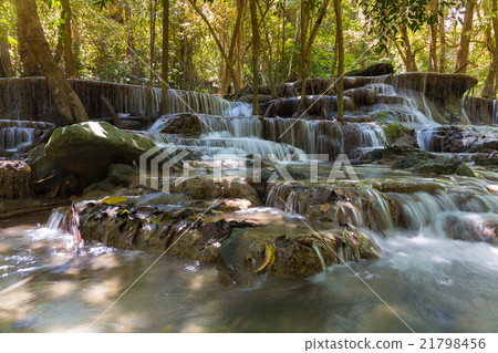 Waterfalls in deep forest national park Waterfalls in deep forest national park 21798456