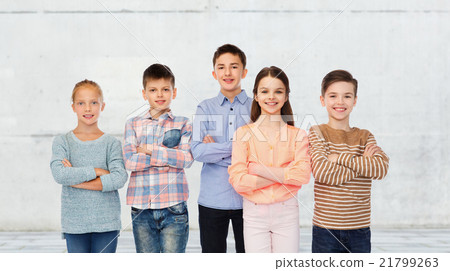 happy smiling children happy smiling children 21799263