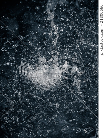 close up water drops in a blurred background color 21800666