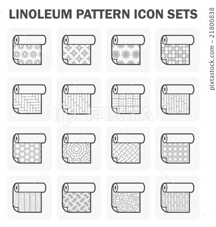 Linoleum vector icon 21800838