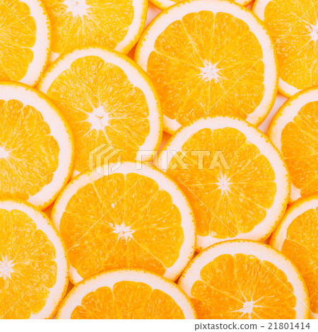 Oranges Fruit Background. Healthy Food Concept 21801414