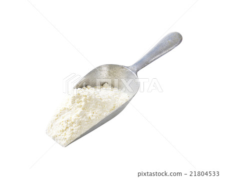 Scoop of wheat flour Scoop of wheat flour 21804533