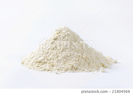 Pile of wheat flour 21804569