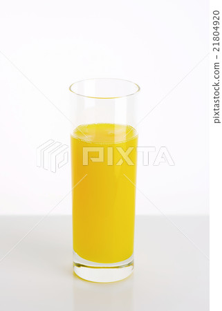 Glass of lemon juice drink Glass of lemon juice drink 21804920