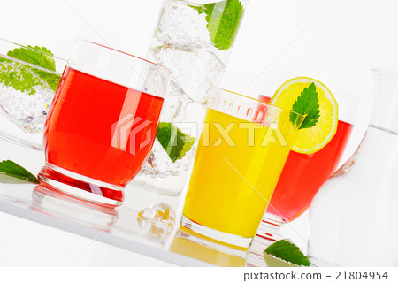 Variety of cold drinks Variety of cold drinks 21804954
