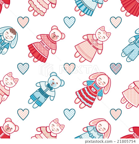 Animal. Seamless pattern. Animal. Seamless pattern. 21805754