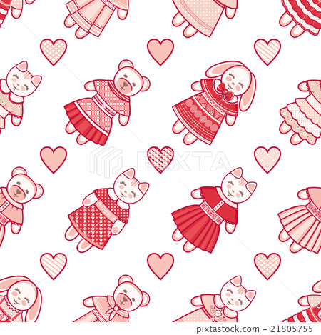 Animal. Seamless pattern.  21805755
