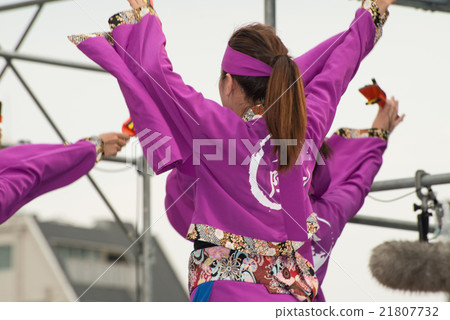 土佐的夏天Yosakoi節日是有趣的Yosakoi 2015年前夕高知中央公園 21807732
