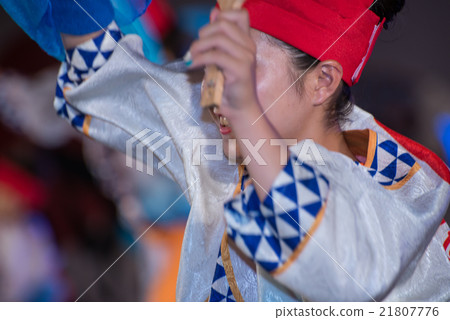 土佐的夏天Yosakoi節日是有趣的Yosakoi 2015年前夕高知中央公園 土佐的夏天Yosakoi節日是有趣的Yosakoi 2015年前夕高知中央公園 21807776