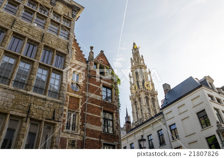 Cathedral of Our Lady in The Center of Antwerp Cathedral of Our Lady in The Center of Antwerp 21807826