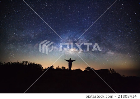 Milky Way Galaxy at Doi Luang Chiang Dao 21808414