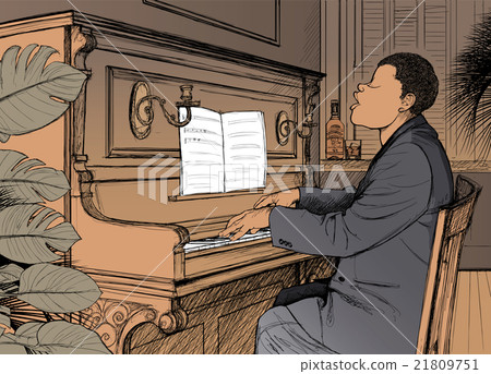 Ragtime pianist Ragtime pianist 21809751