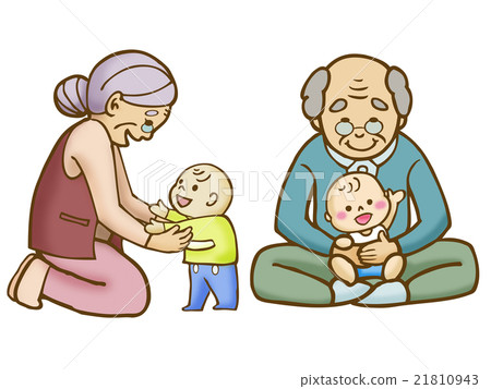 Grandfather playing grandchild grandfather Grandfather playing grandchild grandfather 21810943