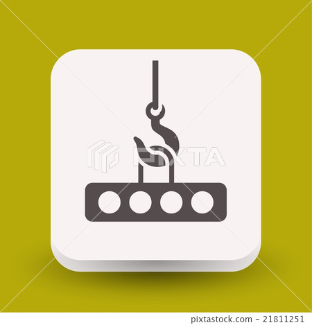Pictograph of crane hook Pictograph of crane hook 21811251