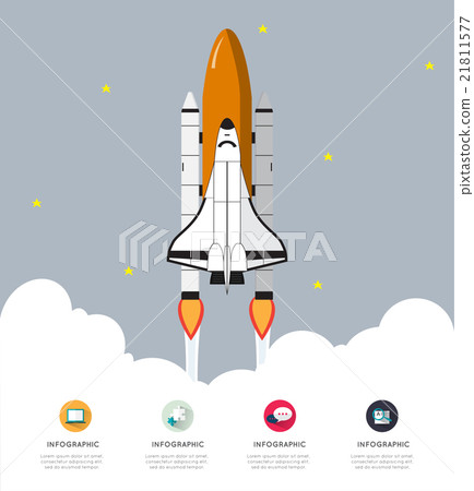 Modern infographic for business startup Modern infographic for business startup 21811577