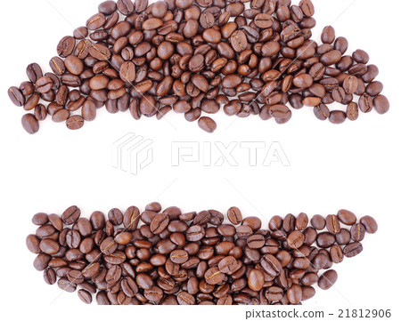 coffee bean isolated on white background 21812906