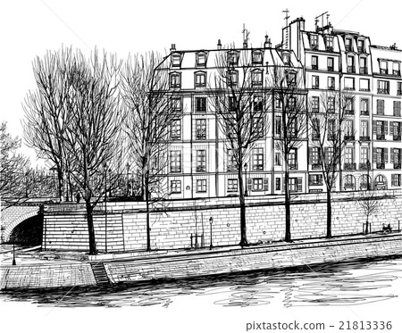 Ile Saint Louis in Paris Ile Saint Louis in Paris 21813336