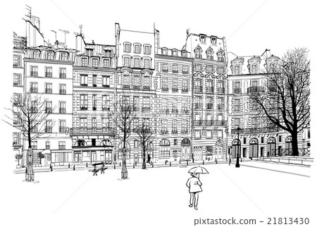 Paris - Place Dauphine 21813430