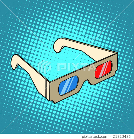 Stereo 3d glasses for cinema 21813485