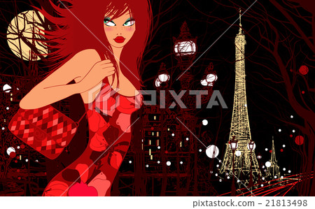 woman in Paris 21813498