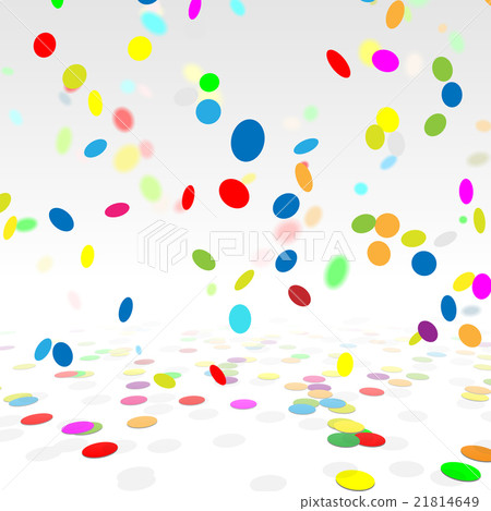 Party Background With a Colorful Confetti. Party Background With a Colorful Confetti. 21814649
