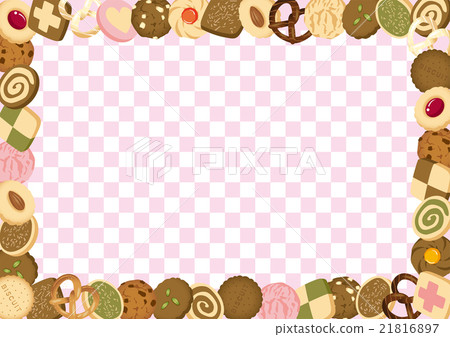 [Frame] Cookie pink horizontal 21816897