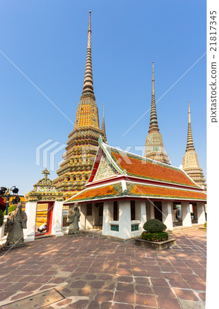 Wat Pho Temple in Bangkok, Thailand. 21817345
