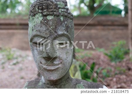 buddha statue in wat umong, chiang mai 21818475
