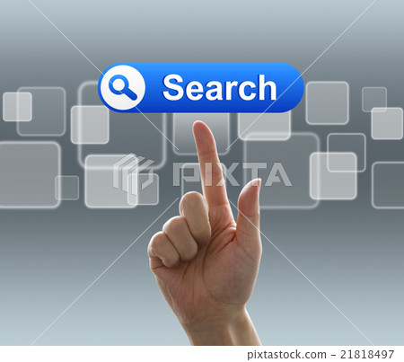 Pressing a button Male hand (search) Pressing a button Male hand (search) 21818497