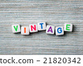 Word vintage 21820342