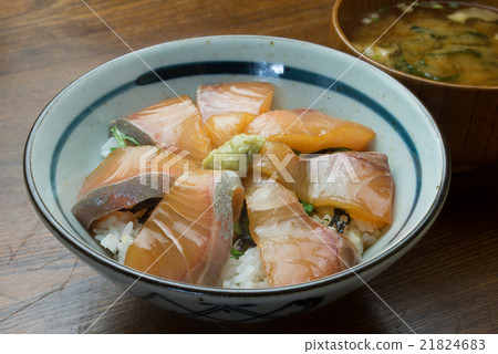 Pickled pickled rice bowl of pickled bean 21824683