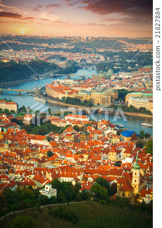 prague from the top 21827884