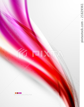 Bright color wave with blur and glowing effects Bright color wave with blur and glowing effects 21829361