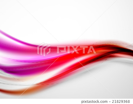 Bright color wave with blur and glowing effects Bright color wave with blur and glowing effects 21829368